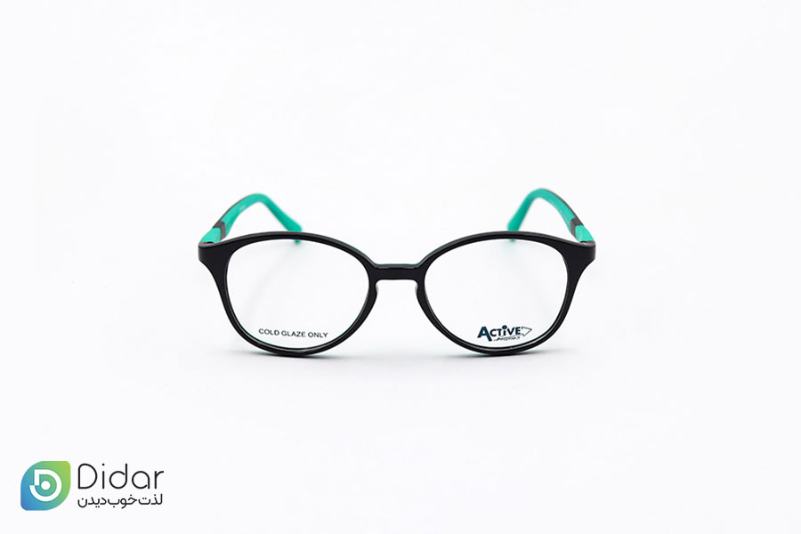 عینک-ژله-ای-گرد-کودک-سنترواستایل-سری-Active-Spring-مشکی-آبی-01-کلینیک-چشم-دیدار